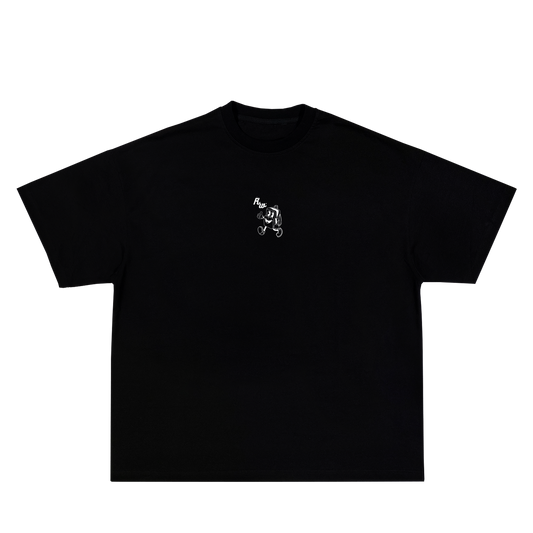 T Shirt Black 'Weight of the World'